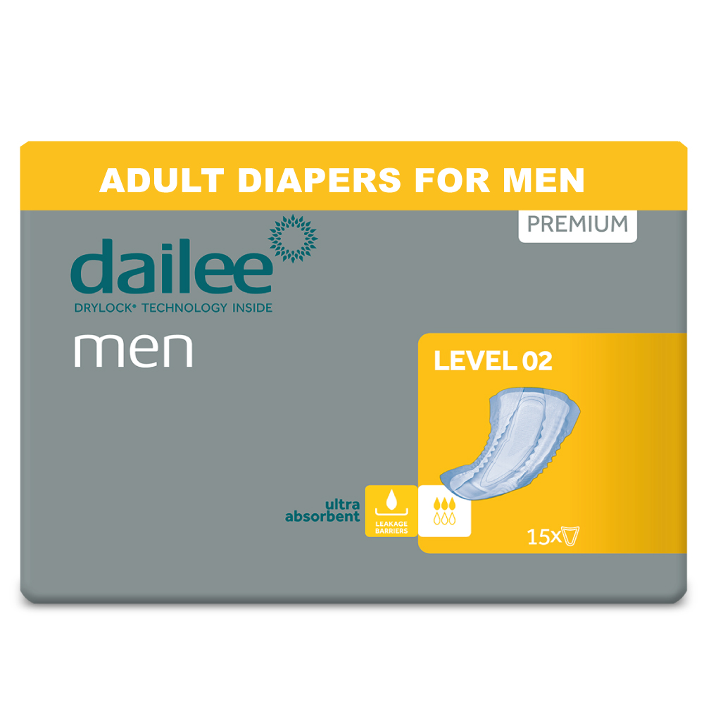 Dailee Shaped Incontinence Pads Level 2 x15