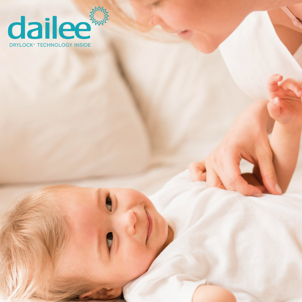 Dailee Alèse Jetable pour Bébé 40×60 x25 – Image 4