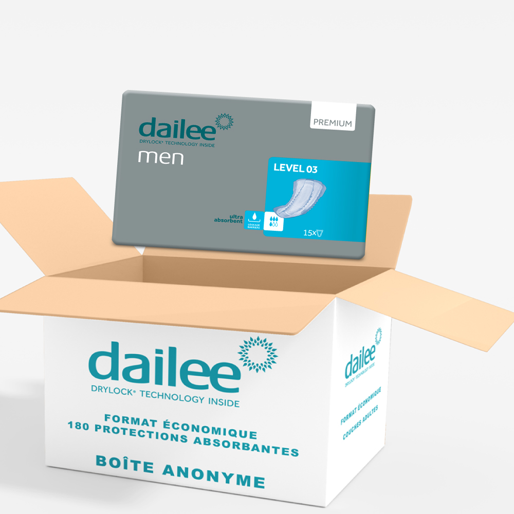Dailee Protection Urinaire Homme Troisième Niveau