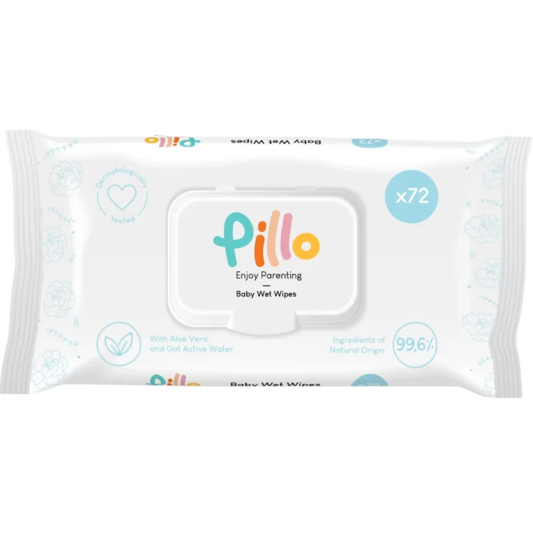 Pillo Baby Wet Wipes x72