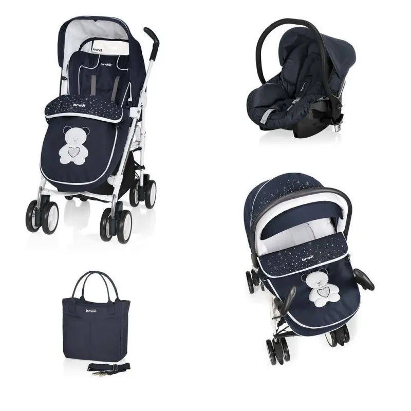 Brevi Carrito de bebé 3 en 1 Millestrade - Imagen 6