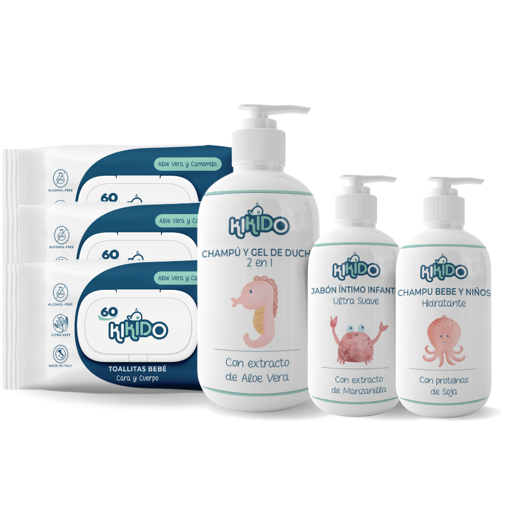 Kikido Kit de Higiene para Recién Nacidos