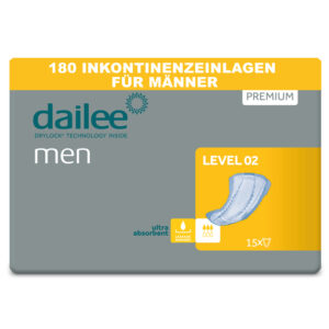 Dailee Men Inkontinenzeinlagen für Männer Stufe 2