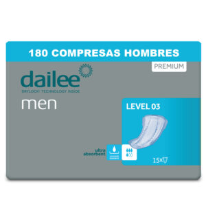 Dailee Men Compresas para Hombres Nivel 3