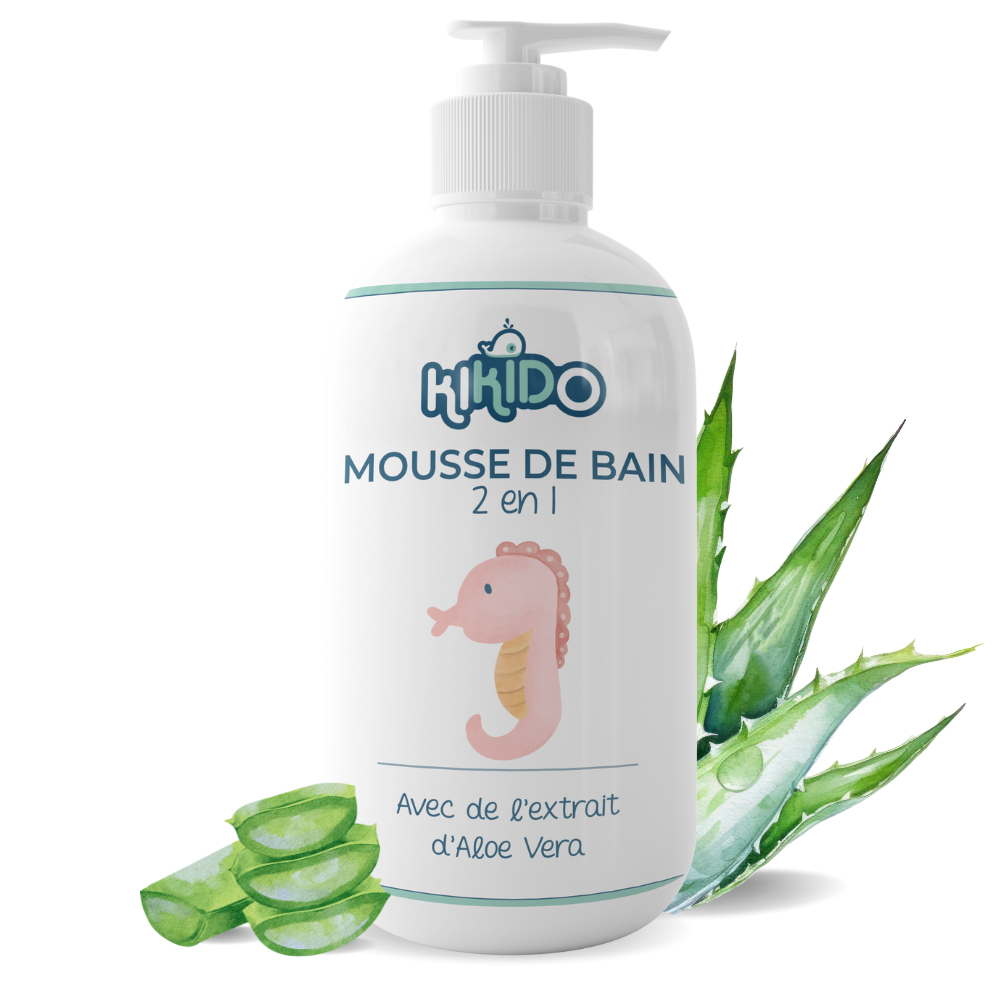 Kikido Mousse de Bain Bébé